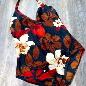 Speedo Floral one piece size 18